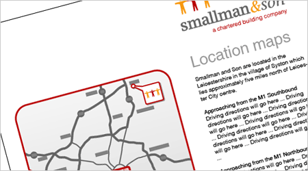 The Smallman and Son Ltd Downloadable Map